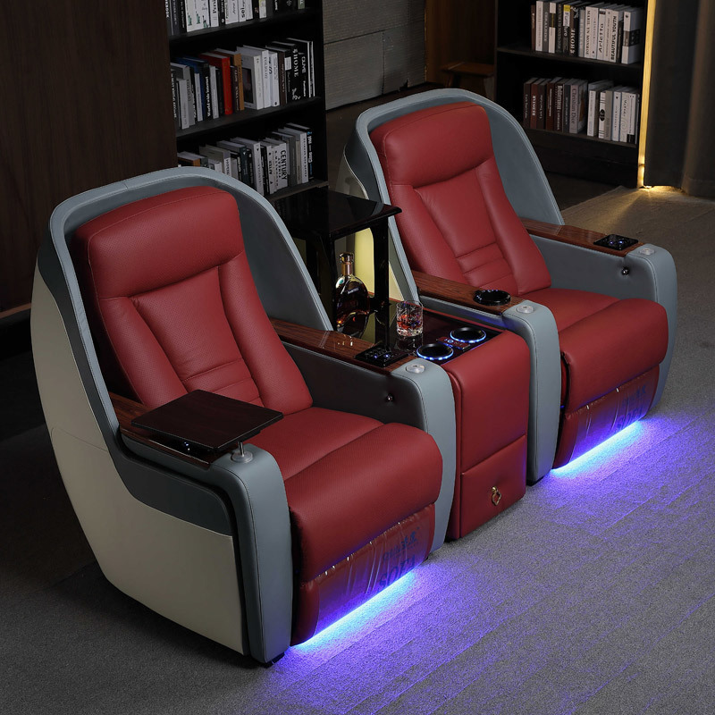 Hot sale Cinema Recliner Chair Living Room Furniture Home Cinema Luxury Sofa Durable Soft Home Theater Recliner Sofa