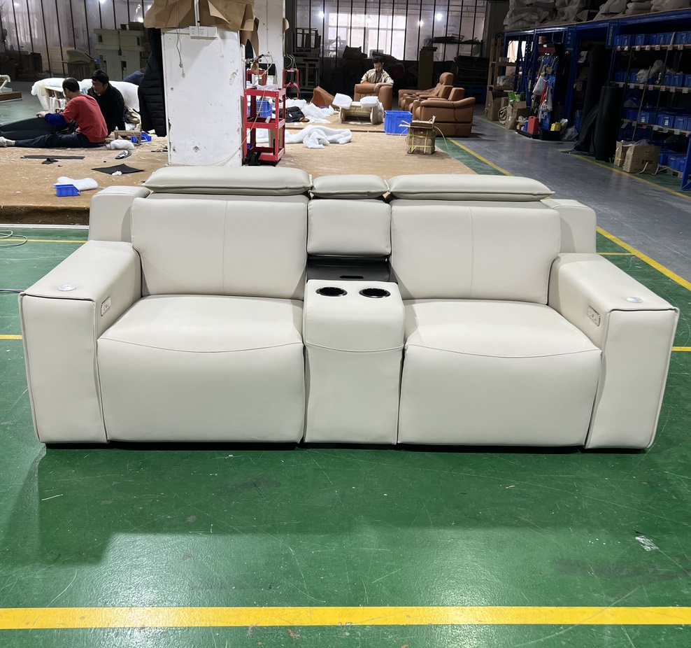 hot sale 2 seaters Home Reclining sofa Chairs Living room Furniture Recliner Sofas Cinema Room Sofa Theatre Seating Recliner