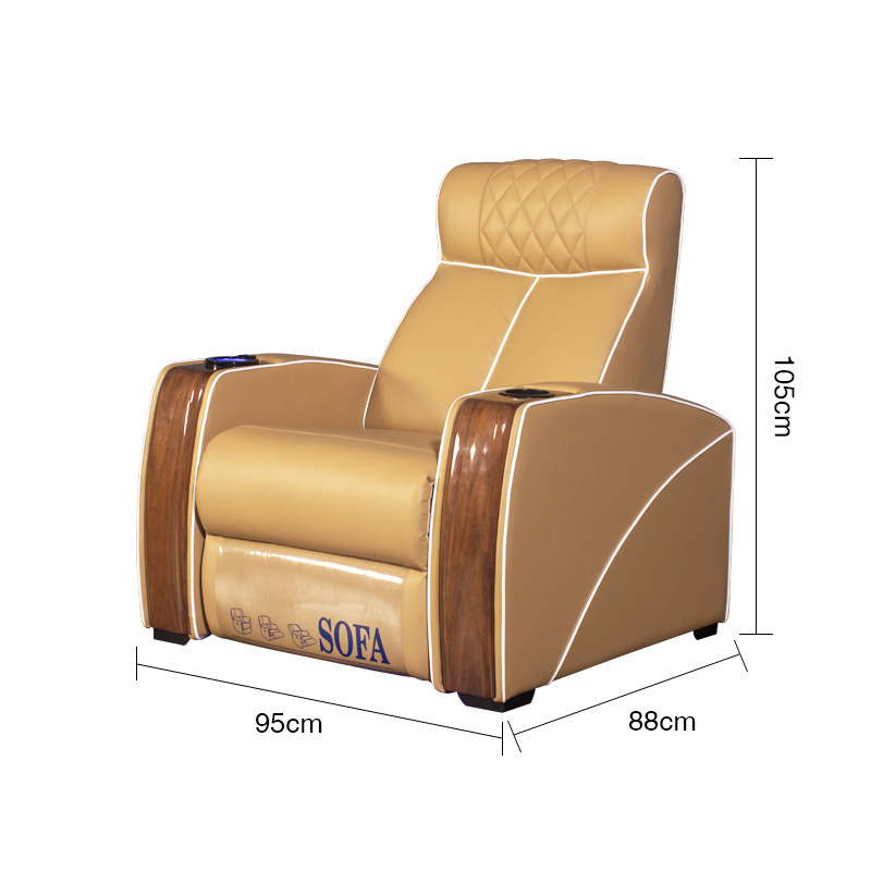 2 Seater Reclining home cinema seat chair electric sofa furniture home theater seating lazy boy chair recliner