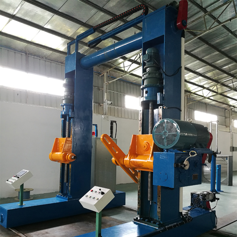 ChiPeng fully automatic overhead cable gantry style pay off take up machine