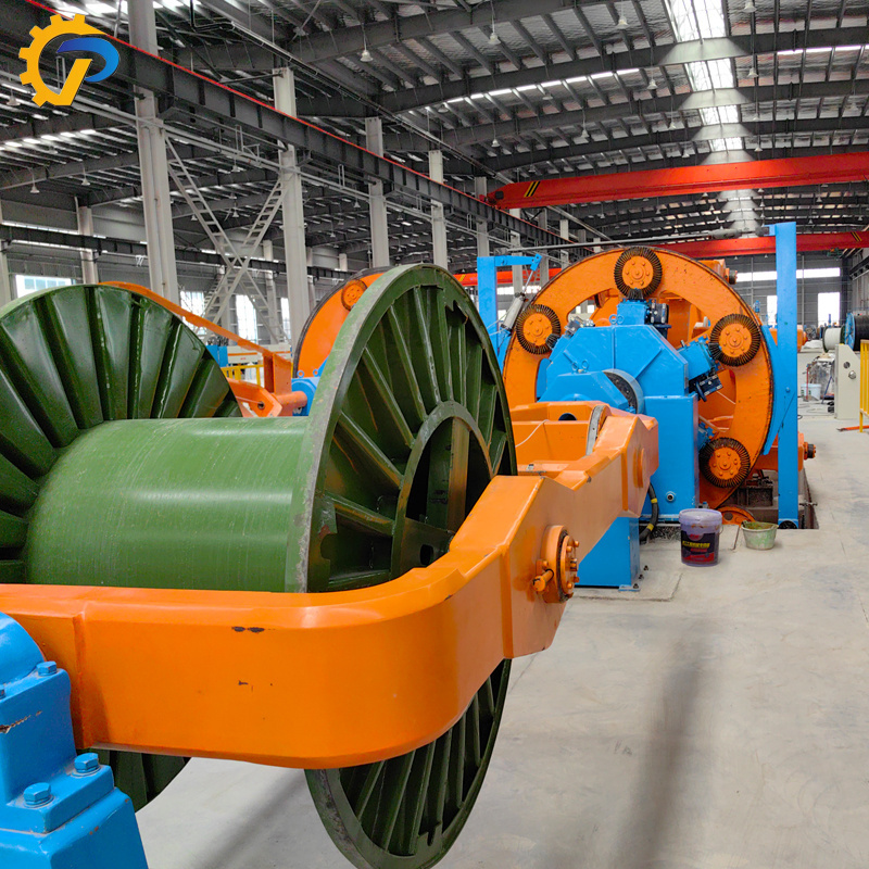 Chipeng high speed drum twister laying up underground big diameter cable machine