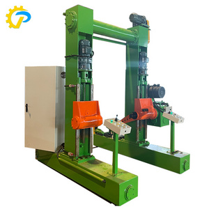 ChiPeng fully automatic overhead cable gantry style pay off take up machine