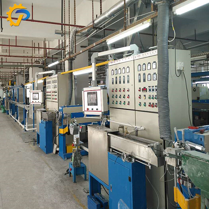 Automatic Low Noise Data Maker Manufacturing Equipment Extruding Power Cable Making Machine