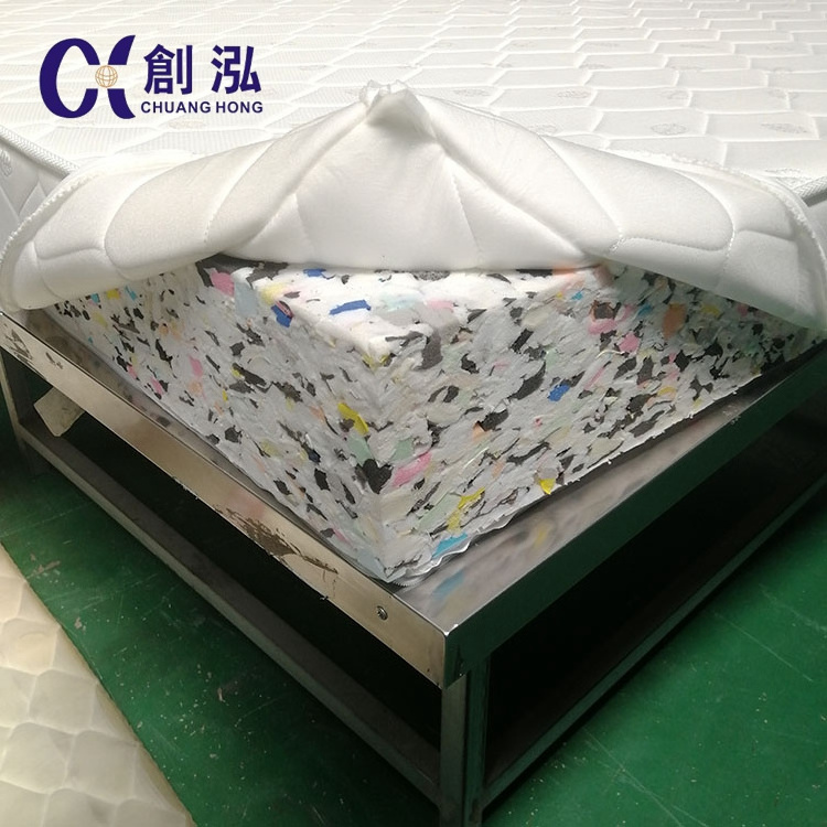 Factory Direct Sell Sound Absorption rebonded foam mattress