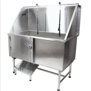 Hot Pet Dog Grooming Bath Tub Stainless Steel Bathtub Factory