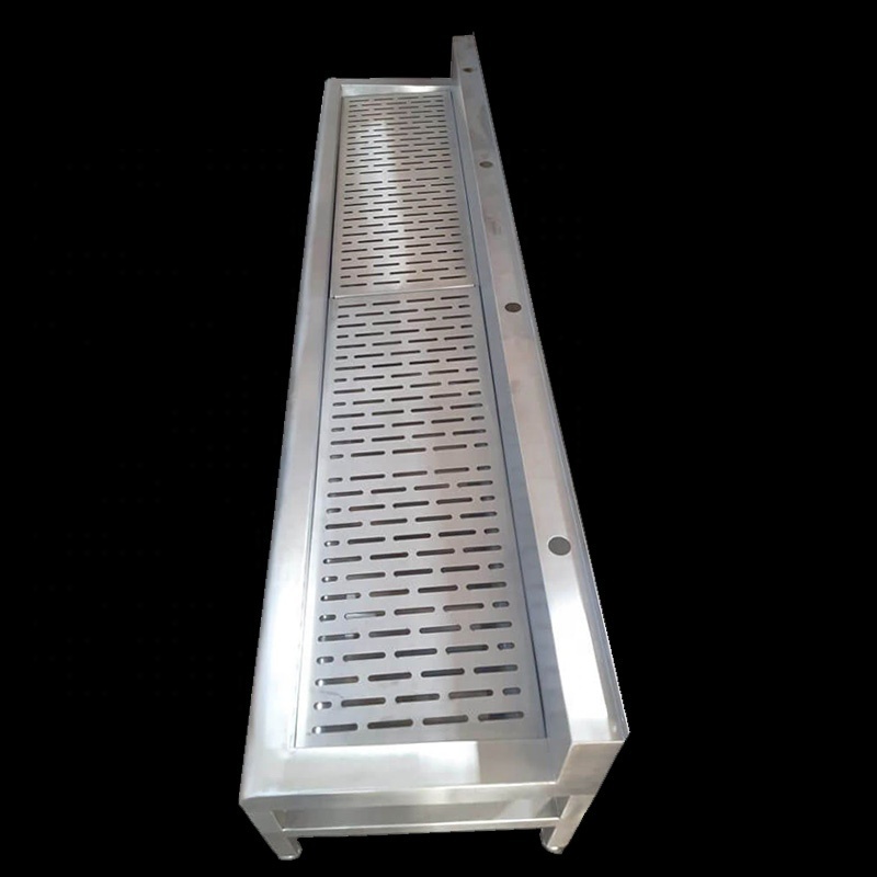 Vandal Resistant Wudu Foot Wash Unit Stainless Steel Muslim Wudu Sink For Mosques