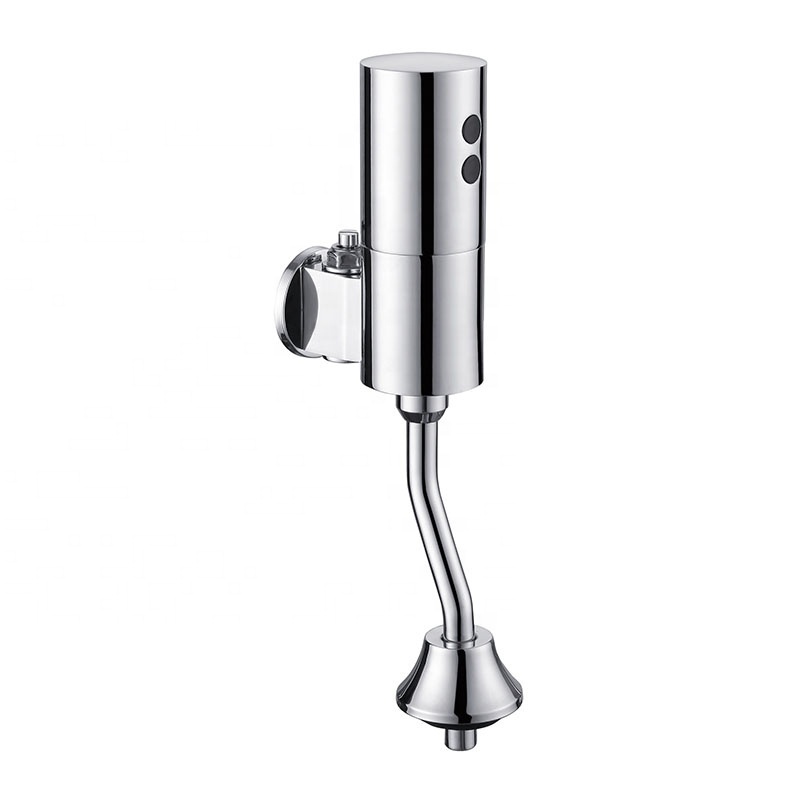 Touchless Brass Automatic Toilet Flusher Sensor Urinal Flush Valve Wall Mount