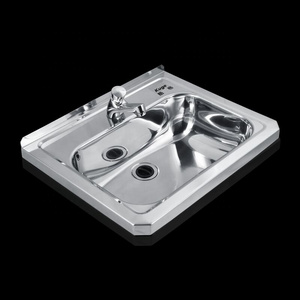 Chuangxing hand wash basin price bathroom sink stainless steel wash basin