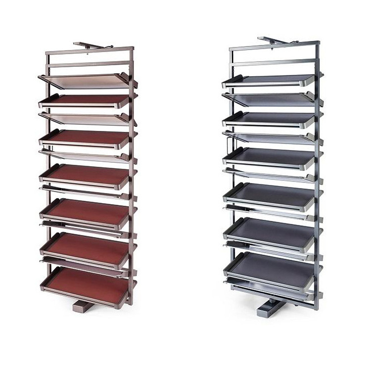 Hot Sale Wardrobe Accessories Adjustable Shoe Rack  Display Shoe Rack 360 Degree Wardrobe Cabinet Rotating Shoe Rack