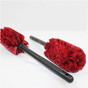 Long Handle Detailing Brush Multipurpose Use for Wheels Rims Cleaner Car Cleaning Brush Dust