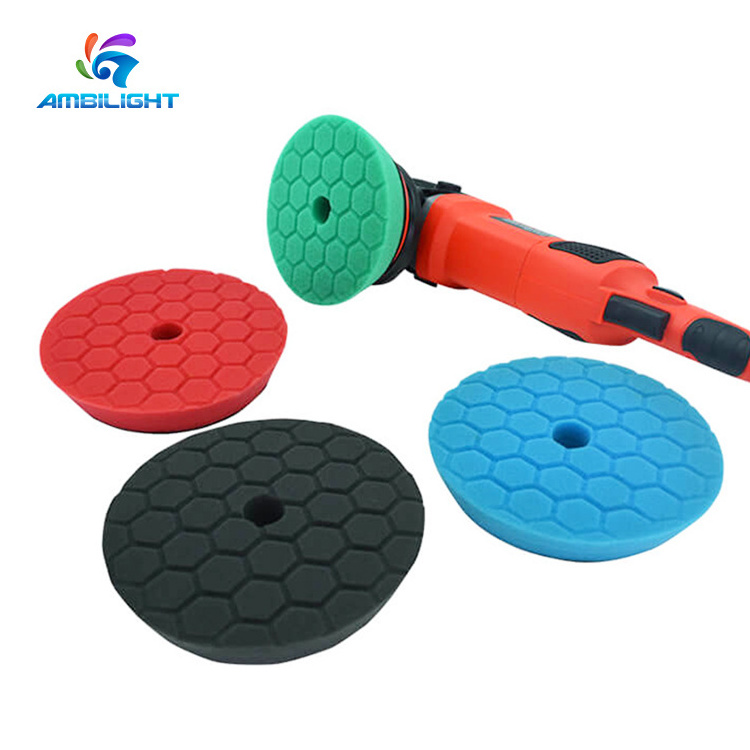 DA 3 inch Honeycomb Polishing Pads China Car Care Products Polishing Sponge Pad