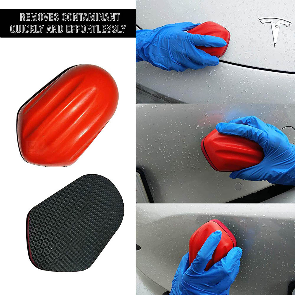 Polisher Clay Car Care Cleaning Sponge Auto Wash Clay Bar Scrub Prep Foam Magic Clay Pad Bar Block Sponge