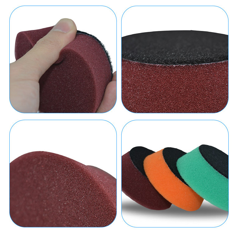 3 inch Car Polish Pad Dual Action Polisher Foam Buffing Pad Care Foam Polishing Pad