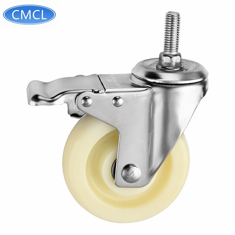 CMCL 3 5 Inch Stainless Steel Caster 4 Inch Stainless Steel Casters Outdoor Stainless Steel Caster Wheels