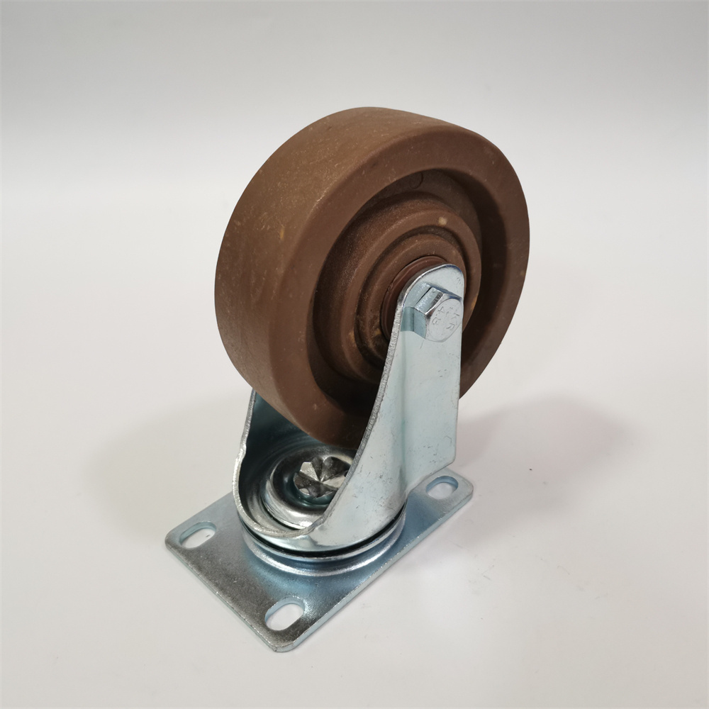 CMCL 3 4 5 Inch Phenolic Caster High Temperature Resistant Castor Wheel High Temp Casters