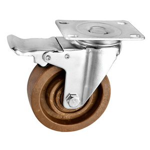 CMCL 3 4 5 Inch Phenolic Caster High Temperature Resistant Castor Wheel High Temp Casters