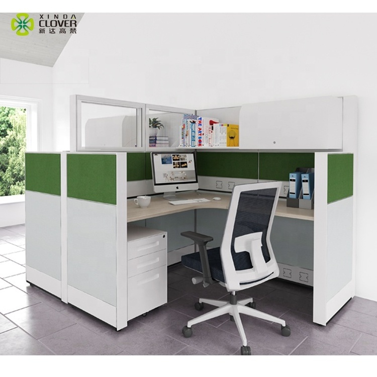 Cubicle Desk Office Modular Privacy Workstation Modern Office Partition Furniture