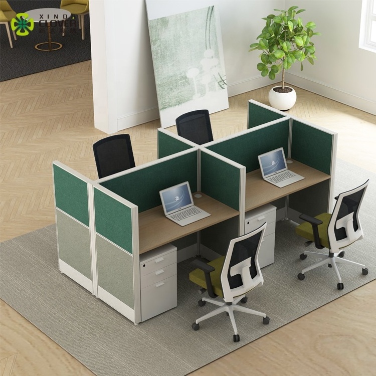 Cubicle Foshan Manufacturers Modern Design Office Desk Partitions 10 Person Call Center Office Workstation