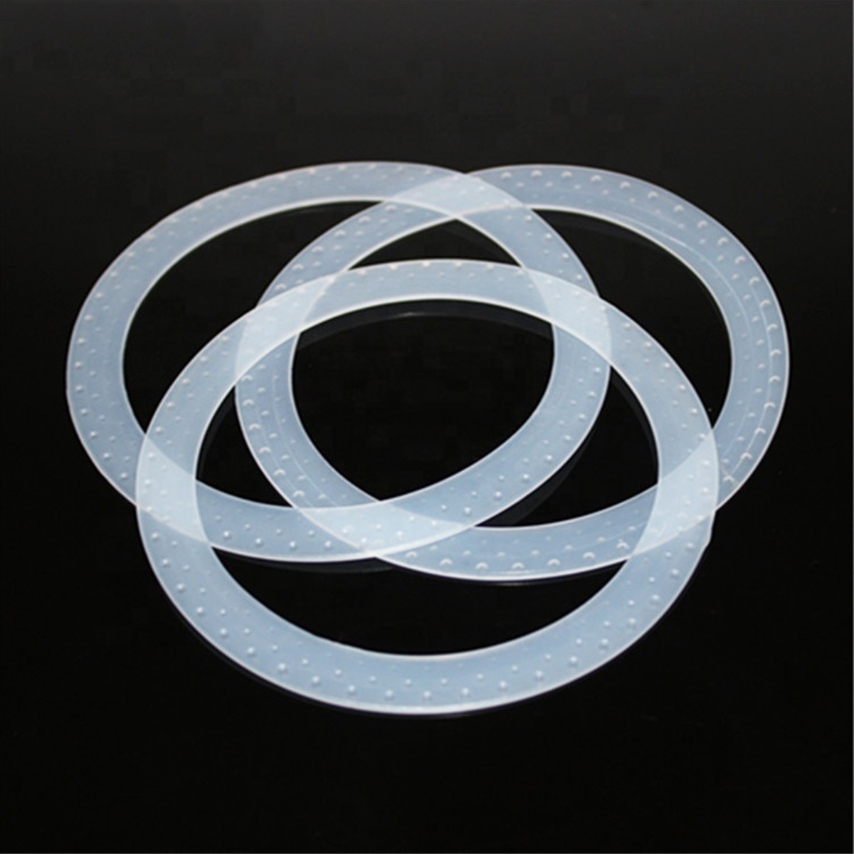 High Quality Soft White Clear Durable Rubber Seal Washer Custom Waterproof Silicone Product Flat O Ring Gasket