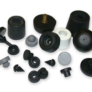 Non slip screw round black silicone rubber feet silicon rubber bumper rubber stoppers