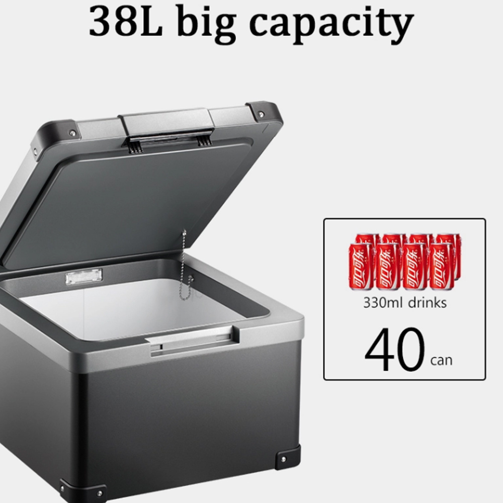 30 liters 38 liters truck fridge curve shape design 12v 24v drawer fridge