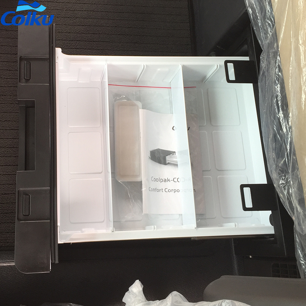 Colku Special design fridge truck Dc compressor 12v 24v -18 to 10 Degrees Celsius Drawer Refrigerator