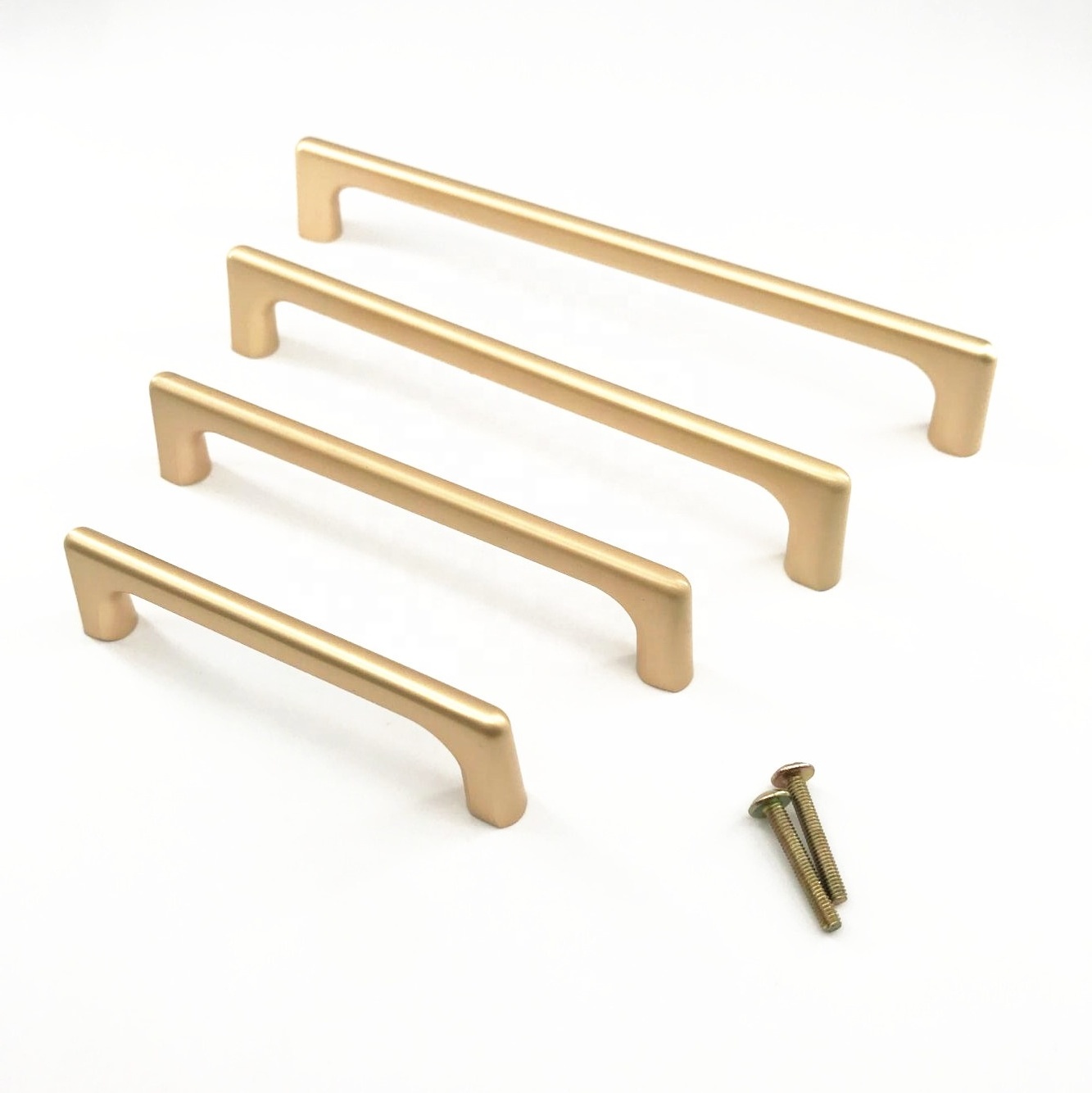 Modern Cabinet Door Handles For Furniture Detachable Zinc Alloy Gold Furniture Handles Drawer Pulls Hardware