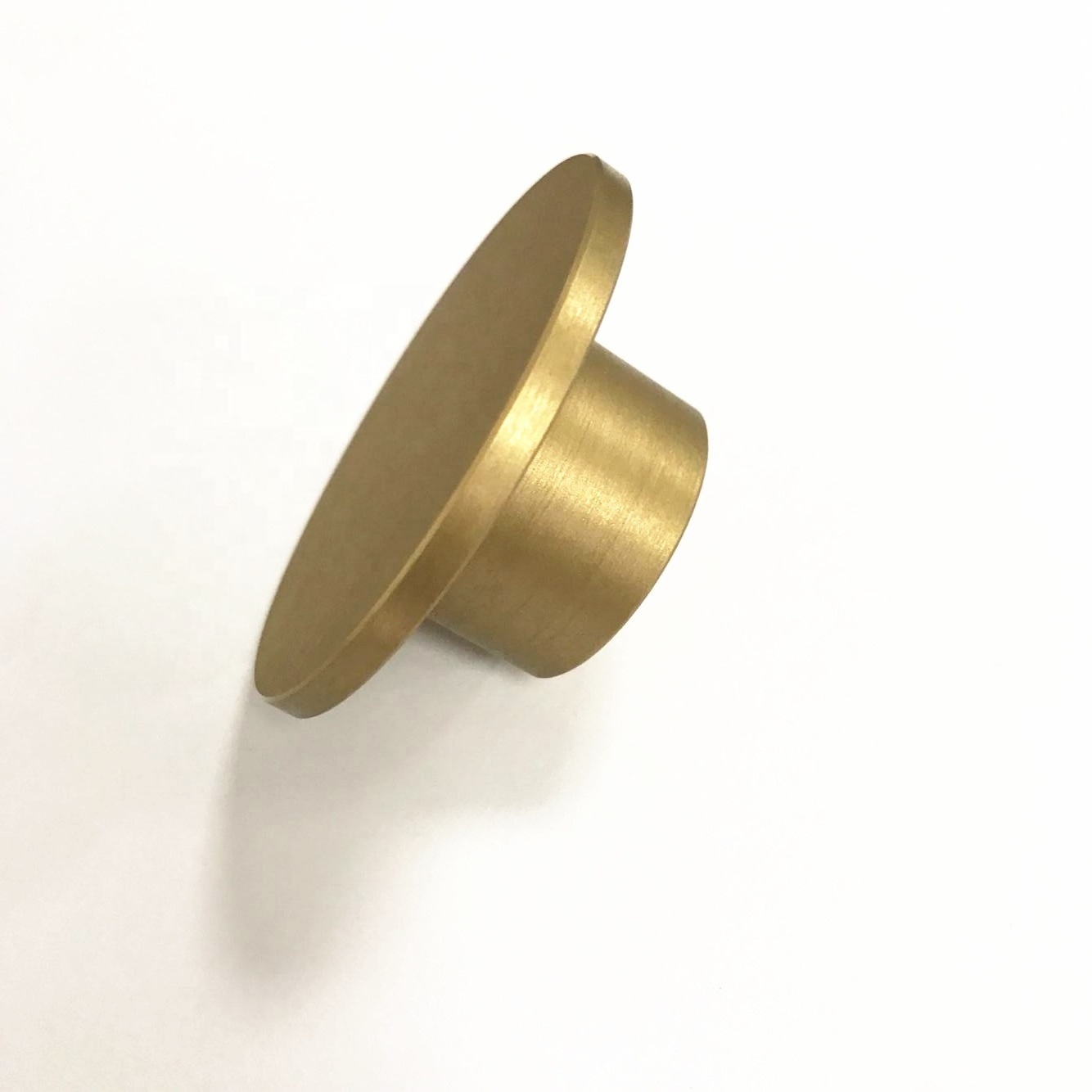 1720 Knob  - Furniture Cabinet Drawer Pull 60mm Diameter Brushed Antique Brass Knob