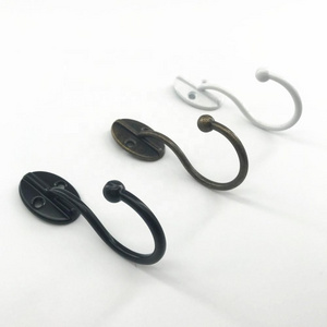 Multi-purpose Metal Hanger Hooks Robe Hook Stainless Steel Coat Hook Rack