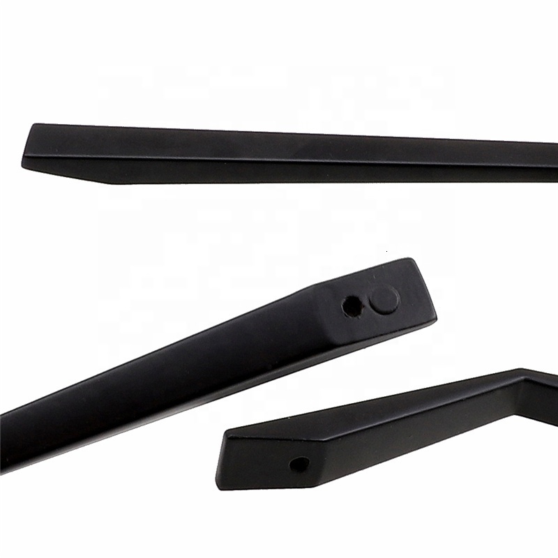 Foshan Kosin Handle CX135  Kosin Handle Zinc Alloy Furniture Hardware Modern Solid Drawer Zinc Black Pull