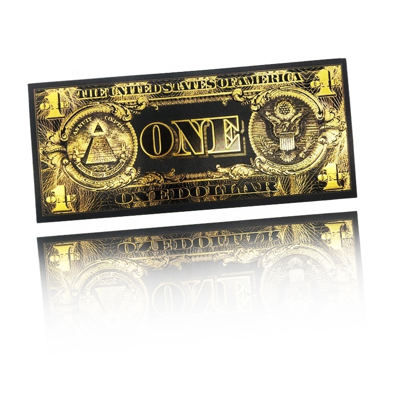 Fan Shu New Edition USA Prop Money Dollars US $2 Two Dollars Set Black Banknotes