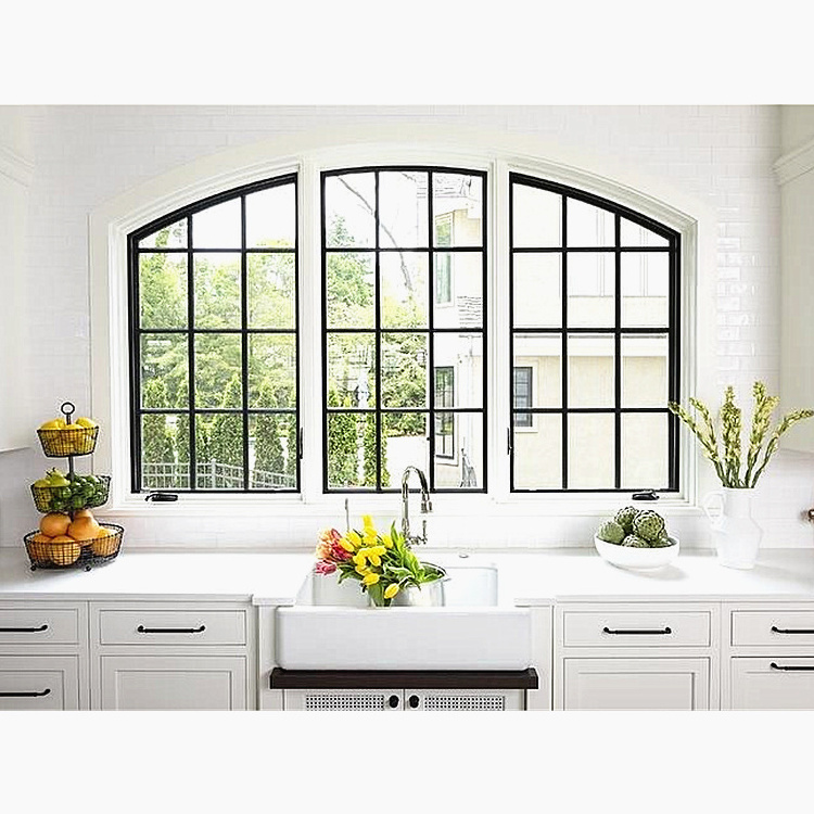 Double glazed aluminium 2 or 3 tracks sliding window aluminum windows with high quality 304 stainless steel sliding window