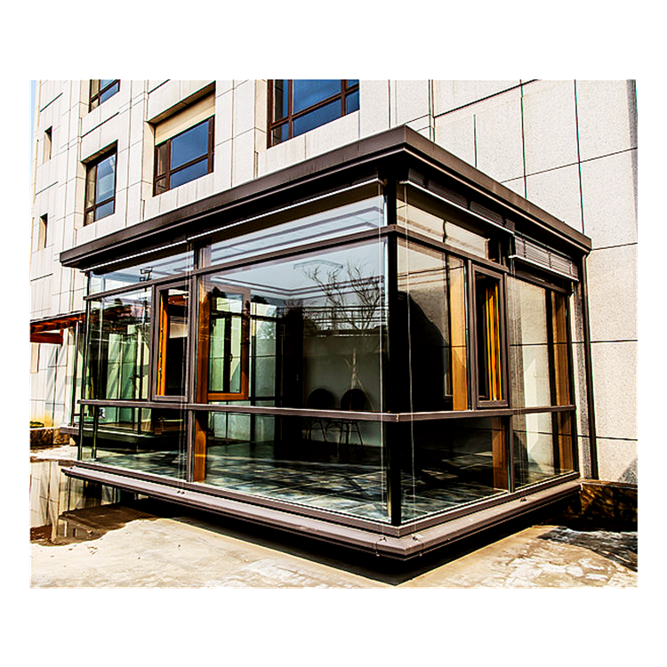 Customized sun room outdoor glass room for garden glass house sunrooms glass houses aluminum sunroom