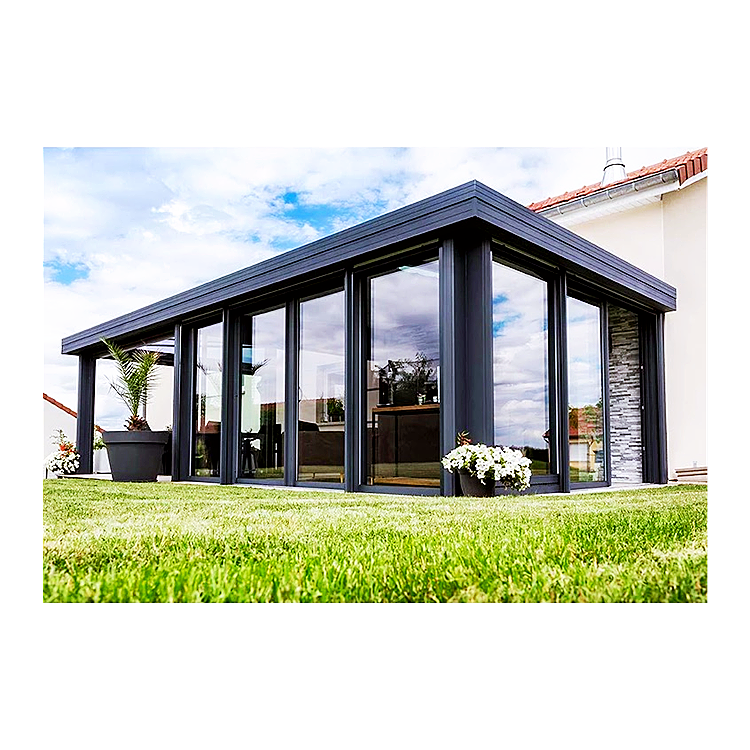 Customized sun room outdoor glass room for garden glass house sunrooms glass houses aluminum sunroom