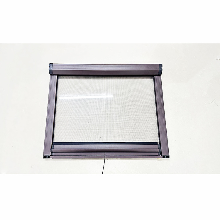 Factory price window fly screen roller roll up screens fiberglass retractable mosquito net