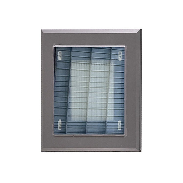 Fresh Air Venting  Outward Open Style Rooftop Aluminum Triangle Curb-Mount Skylight window