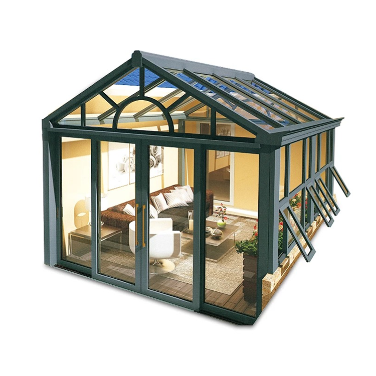 Glass House 4 Season Sunroom Enclosures Hard Portable Sunroom For Above Ground Pool Patio Enclosures