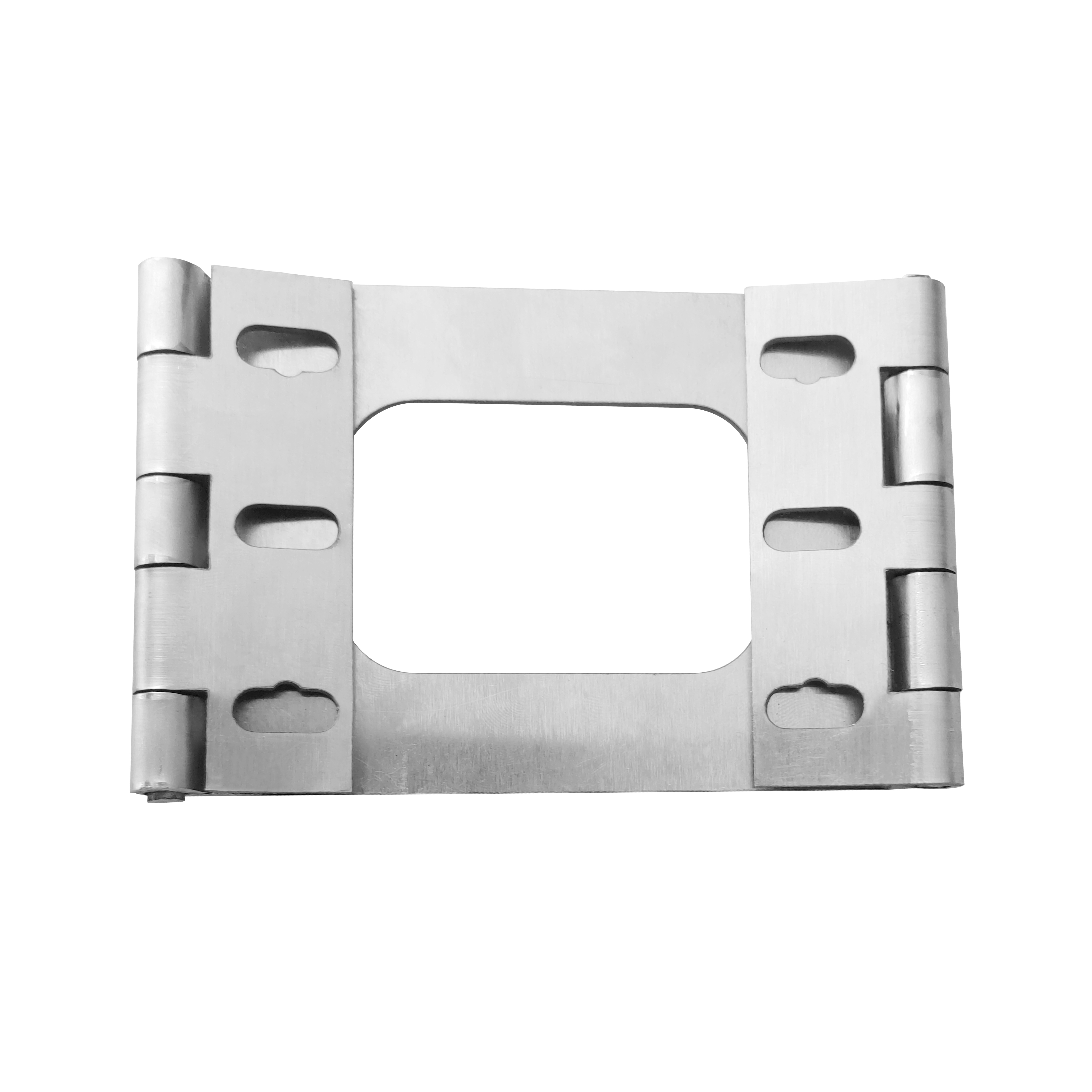 Customized industrial mechanic hardware stainless steel laser cutting heavy duty double action door butt hinge