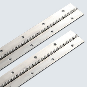 Customized stainless steel 316 heavy duty piano hinge for marine door