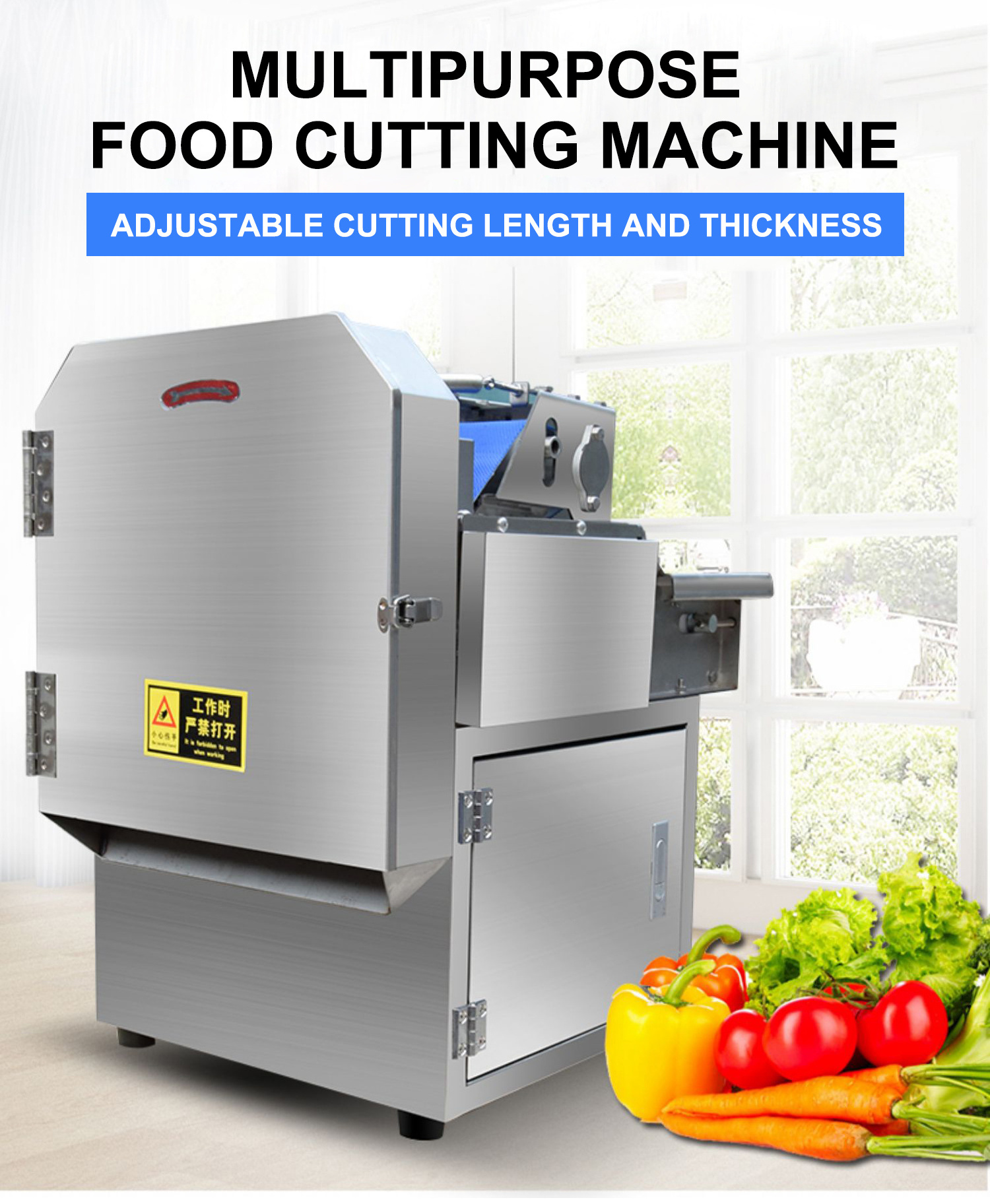 Automatic potato slicer vegetable cut machine celery cutting machine /vegetable slicer machine/vegetable cutting machine