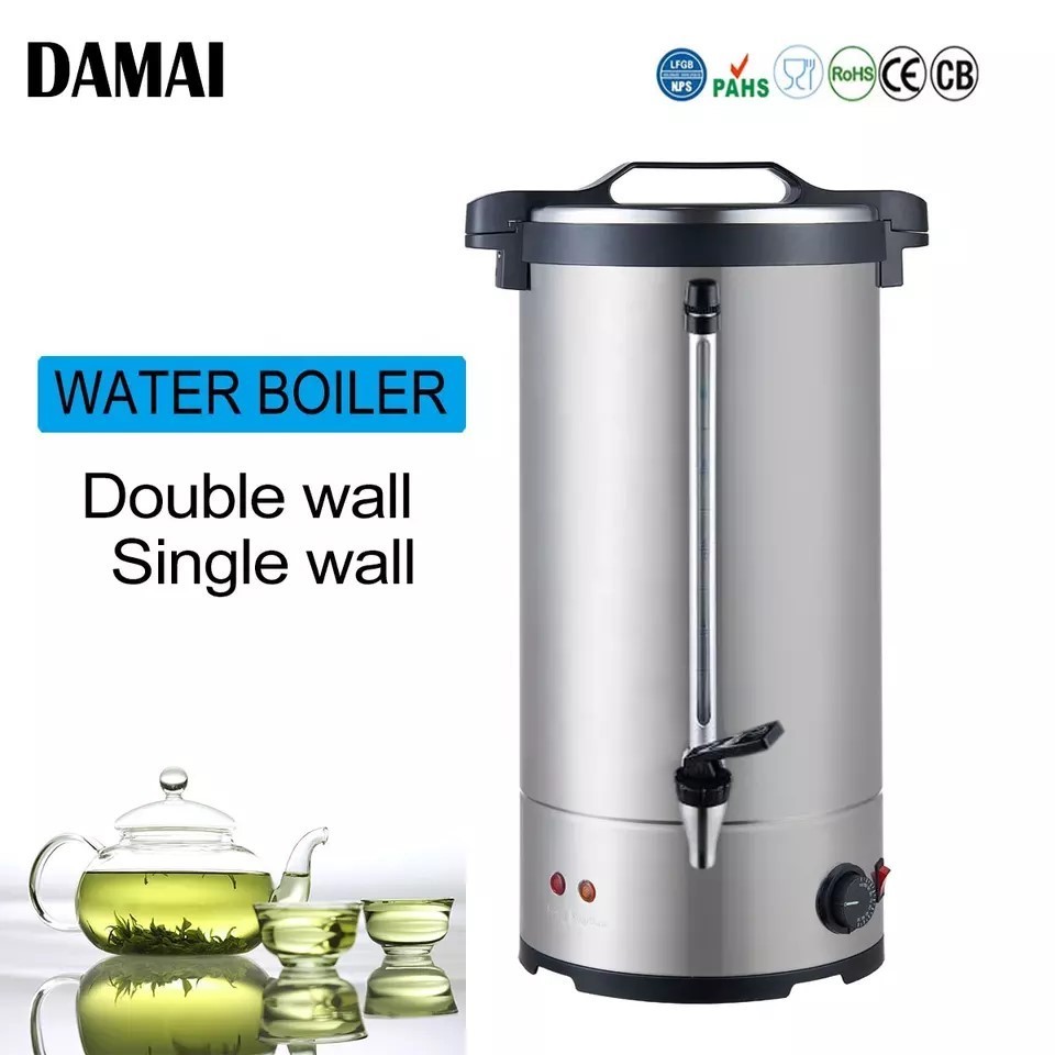 High Power Electric Kettle Stove With Viewable Water Gauge Commercial Kettle Large Capacity Kettle Heater