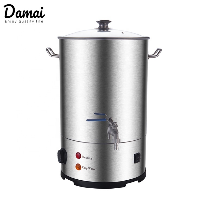 20/25/30 liter double walled stainless steel electric water boiler / electric kettle