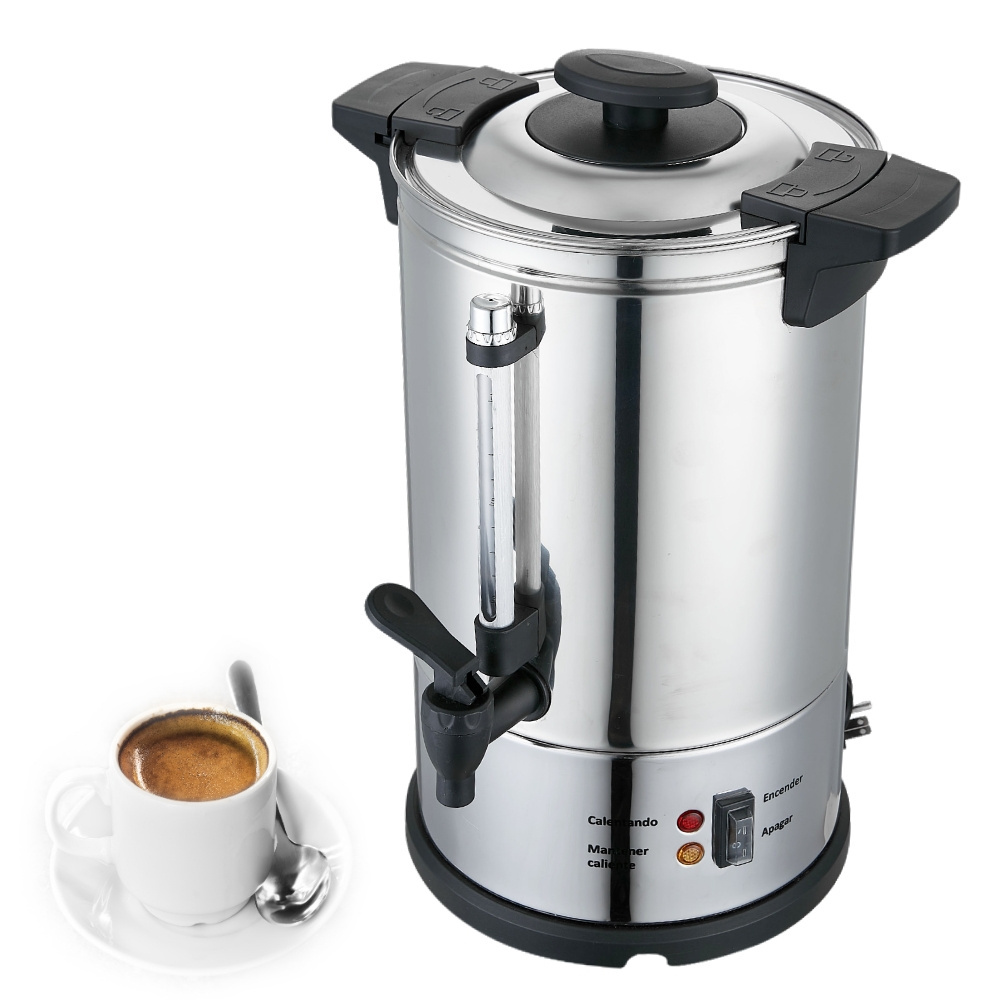 Electric 20-40L Catering Hot Water Boiler Commercial Coffee Tea Urn Stainless Steel with filter Water boiler for hotel