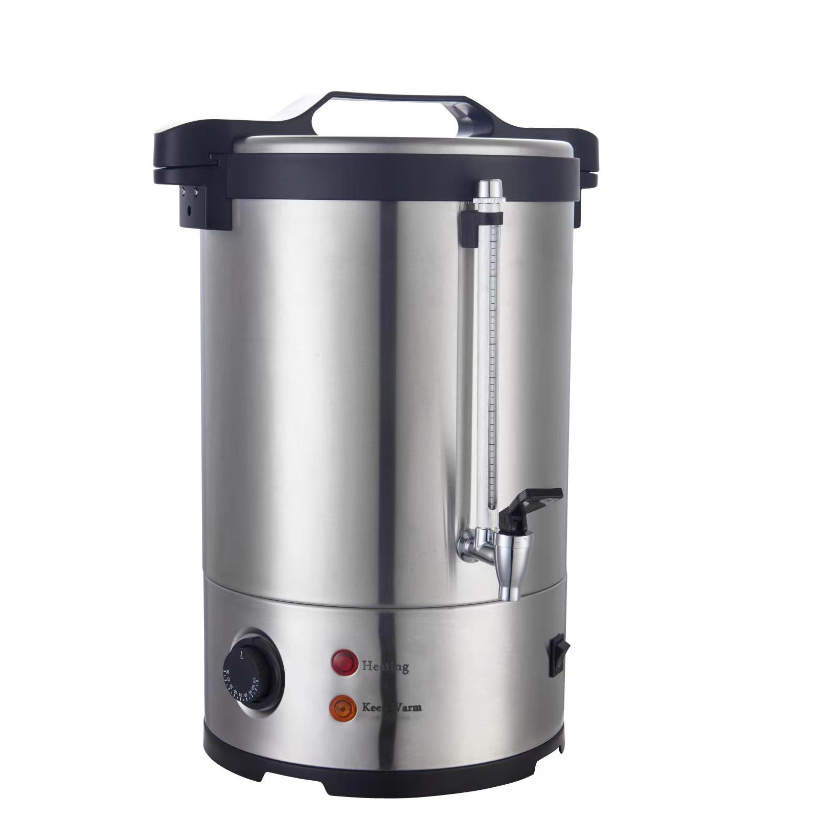 High Power Electric Kettle Stove With Viewable Water Gauge Commercial Kettle Large Capacity Kettle Heater