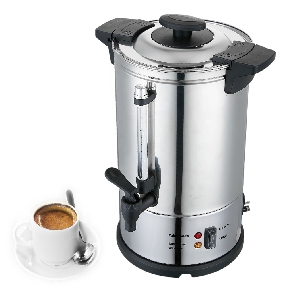 Commercial Catering Water Boiler 6 10 15 20 30 Liter Coffee Urn Electric Water Boiler Hot Coffee Wine Stainless Steel Water