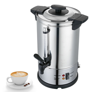 Electric 20-40L Catering Hot Water Boiler Commercial Coffee Tea Urn Stainless Steel with filter Water boiler for hotel