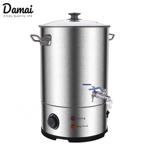 20/25/30 liter double walled stainless steel electric water boiler / electric kettle