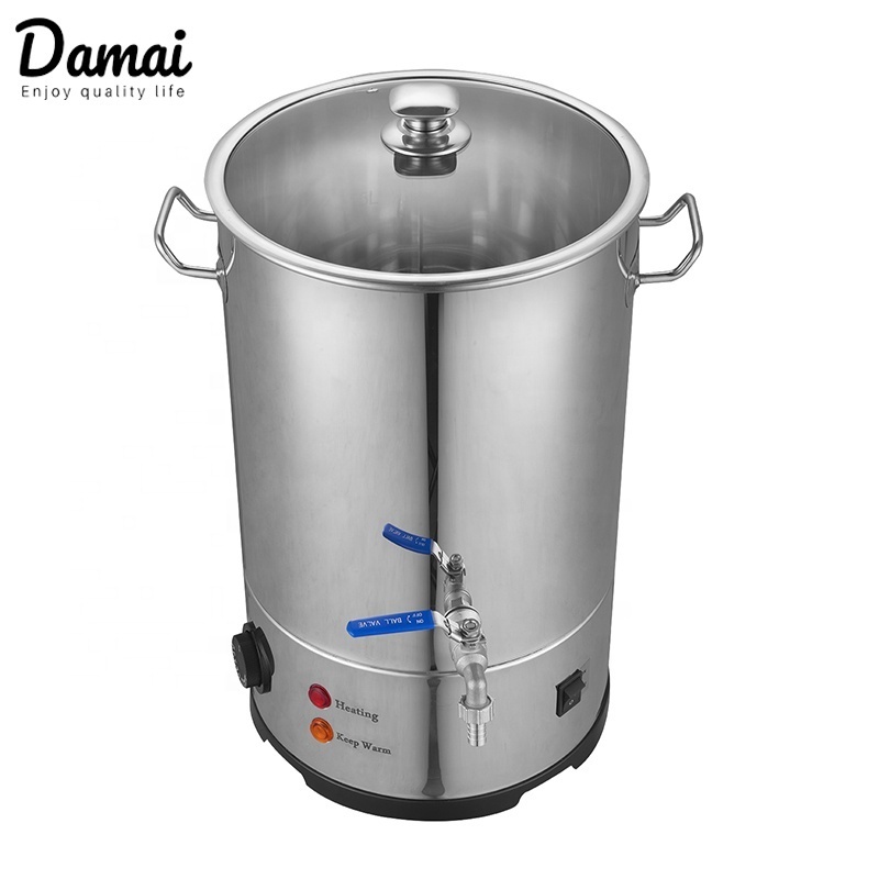 20/25/30 liter double walled stainless steel electric water boiler / electric kettle