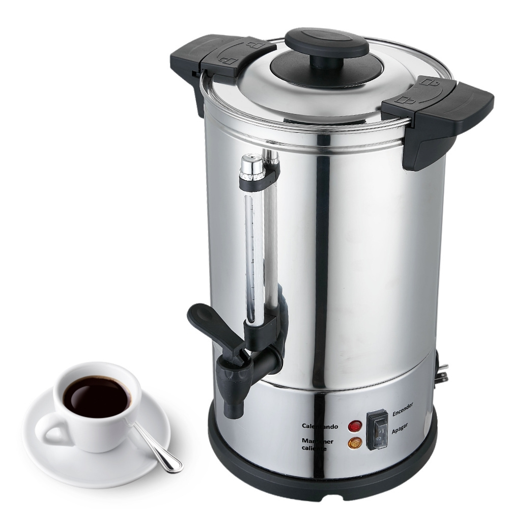 Damai Factory Supplier Stainless steel hot drink dispenser catering coffee urn mulled wine warmer electric water boiler