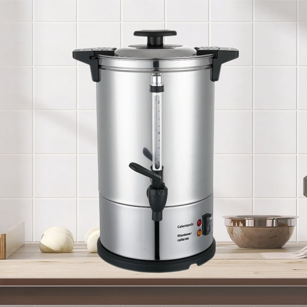 20 30 40 50 Liter Commercial Catering Water Boiler Coffee Urn Electric Hot Milk Wine 304 Stainless Steel Electric Water Boiler